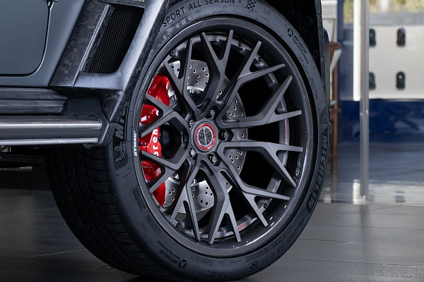 Фото дисков Brixton Forged PF10 Сатиновый темный лак на Mercedes-Benz G-Class III