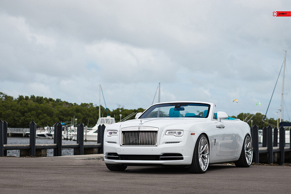 Фото дисков Anrky AN30 Сатиновый лак на Rolls-Royce Wraith