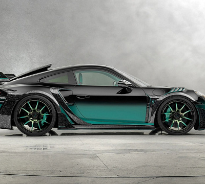 Фото дисков Mansory FV.5 на Porsche 911 VIII