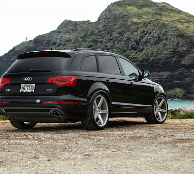 Фото дисков Vossen CV3 на Audi Q7 (4L)