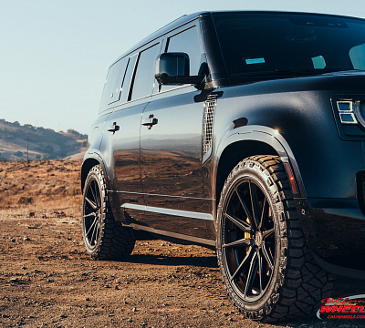 Фото дисков Vossen HF-3 на Land Rover Defender II