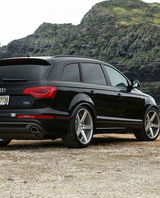 Фото дисков CV3 Серебро на Audi Q7 (4L)