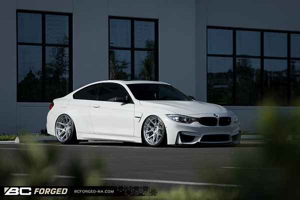 Фото дисков BC Forged HCA381 Глянцевый лак на BMW 4/M4 (F32/F82)