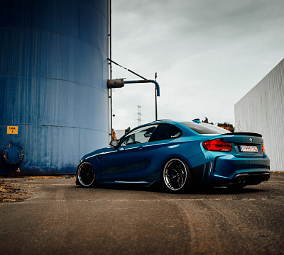 Фото дисков Brixton Forged PF5 на BMW 2/M2 (F22/F87)