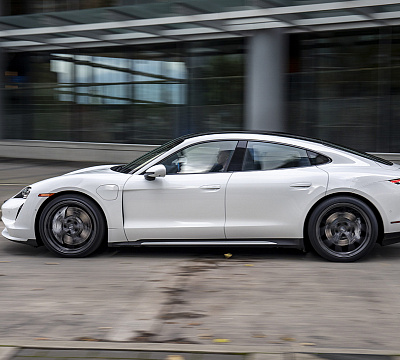 Фото дисков Vossen HF-5 на Porsche Taycan I