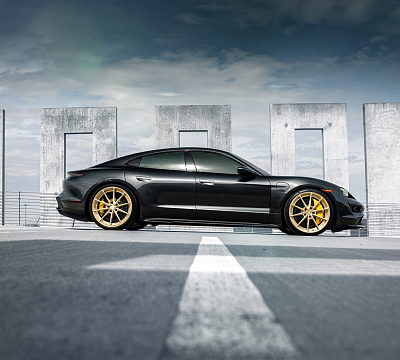 Фото дисков Anrky AN28 на Porsche Taycan I