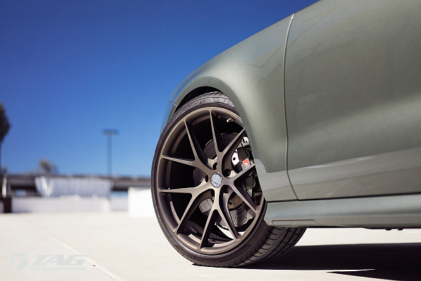 Фото дисков HRE P101 Сатиновая бронза на Audi A/RS 7 (4G)