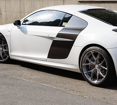 Фото дисков HRE P101 на Audi R8 (Typ 42)