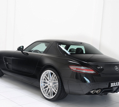 Фото дисков BRABUS Monoblock F (Platinum Edition) на Mercedes-Benz SLS AMG