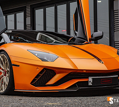 Фото дисков Vossen S17-01 на Lamborghini Aventador