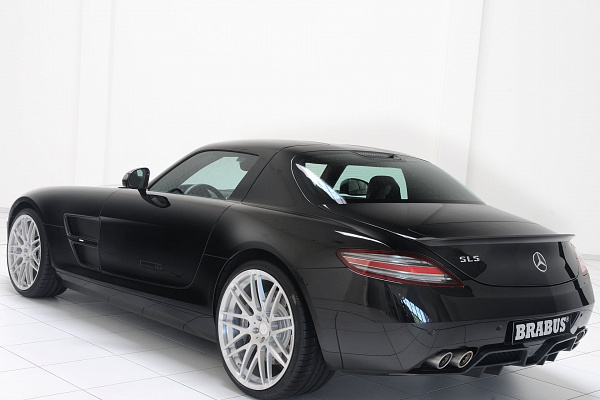 Фото дисков BRABUS Monoblock F (Platinum Edition) Сатиновый лак на Mercedes-Benz SLS AMG