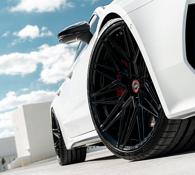 Фото дисков Vossen HF-7 на Audi A/RS 7 (4K)