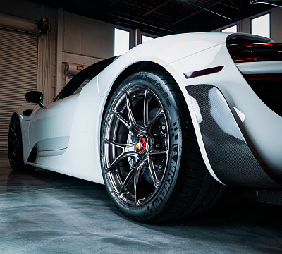 Фото дисков Vossen RS74 на Porsche 918 Spyder