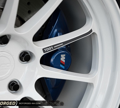 Фото дисков BC Forged TD01 на BMW 3/M3 (F3x/F80)