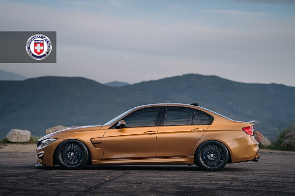 Фото дисков HRE 540 Черный сатин на BMW 4/M4 (F32/F82)