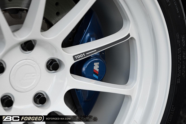 Фото дисков BC Forged TD01 Белый глянец на BMW 3/M3 (F3x/F80)