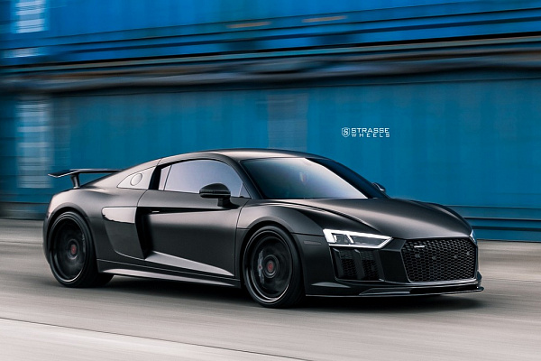 Фото дисков Strasse Wheels SV10M Deep Concave FS Другой цвет на Audi R8 (4S)