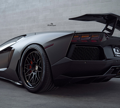 Фото дисков HRE 300 на Lamborghini Aventador