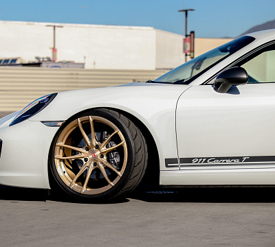 Фото дисков Vossen S17-06 на Porsche 911 VII
