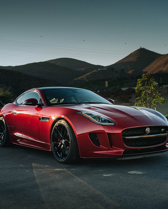 Фото дисков P201 Черный глянец на Jaguar F-Type