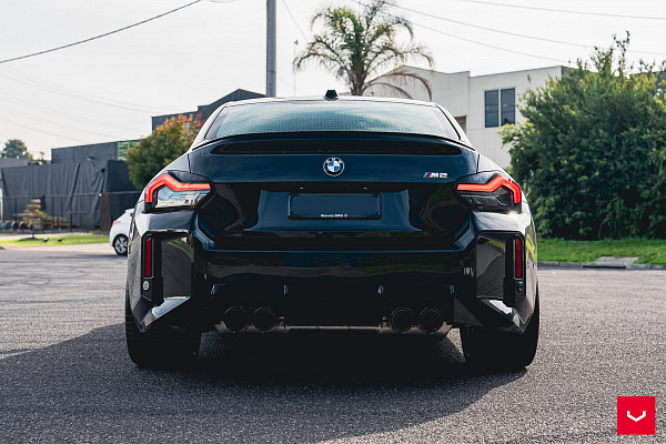 Фото дисков Vossen HF-5 Черный сатин на BMW 2/M2 (G42/G87)
