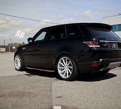 Фото дисков Vossen CVT на Land Rover Range Rover Sport II