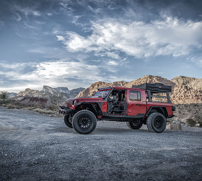 Фото дисков Black Rhino RAID на Jeep Gladiator II (JT)