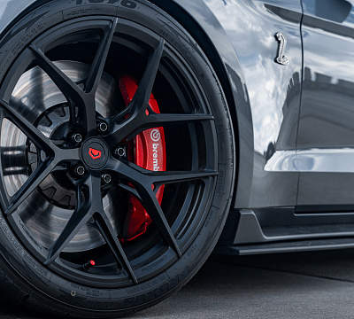 Фото дисков Vossen S21-01 на Ford Mustang VI