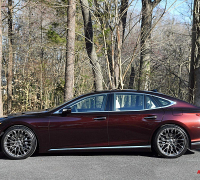 Фото дисков HRE P200 на  Lexus LS V