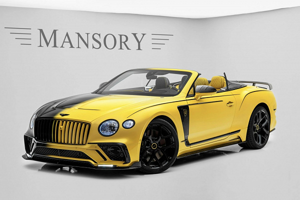 Фото дисков Mansory BY.5 Черный глянец на Bentley Continental GT III