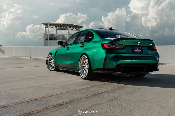 Фото дисков Anrky RS1 Полированный лак на BMW 3/M3 (G2x/G80)