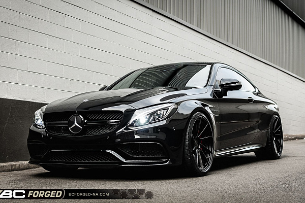 Фото дисков BC Forged HCA210 Черный матовый на Mercedes-Benz C-Class (W205)