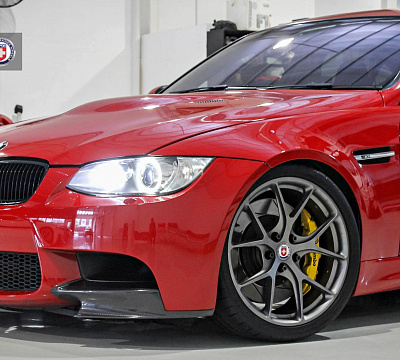 Фото дисков HRE P101 на BMW 3/M3 (E90)