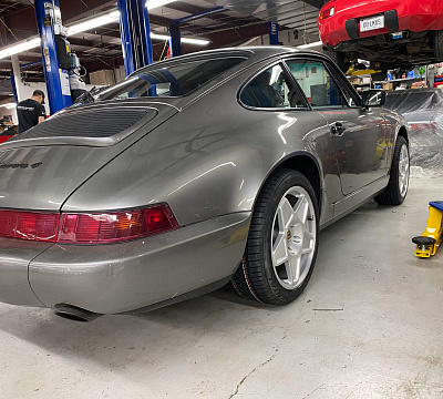 Фото дисков HRE 505M на Porsche 911 III