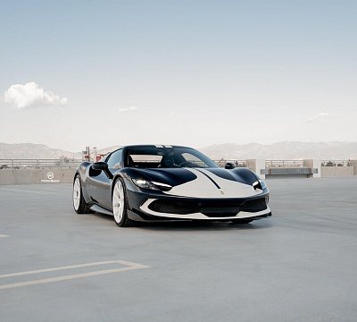 Фото дисков HRE 521M на Ferrari 296