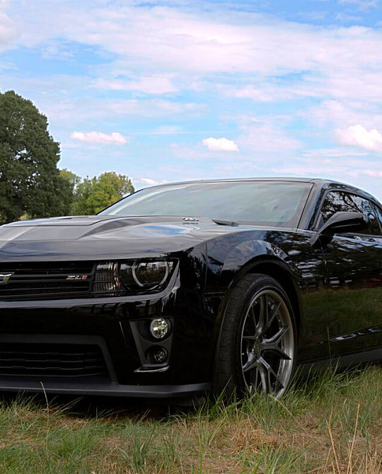 Фото дисков S101 Глянцевый графит на Chevrolet Camaro V
