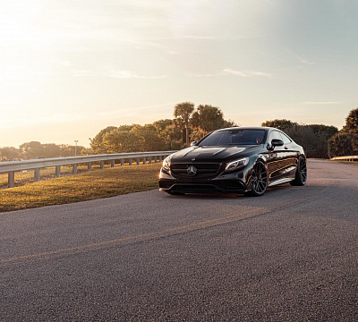 Фото дисков Vossen M-X3 на Mercedes-Benz S-Class (W222, C217)
