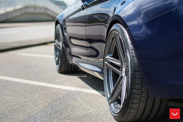 Фото дисков Vossen VFS-5 Глянцевый графит на BMW 3/M3 (F3x/F80)