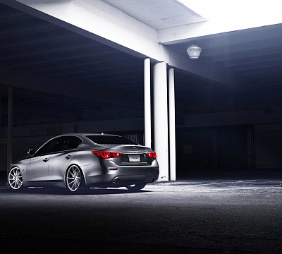 Фото дисков Vossen CVT на Infiniti Q50