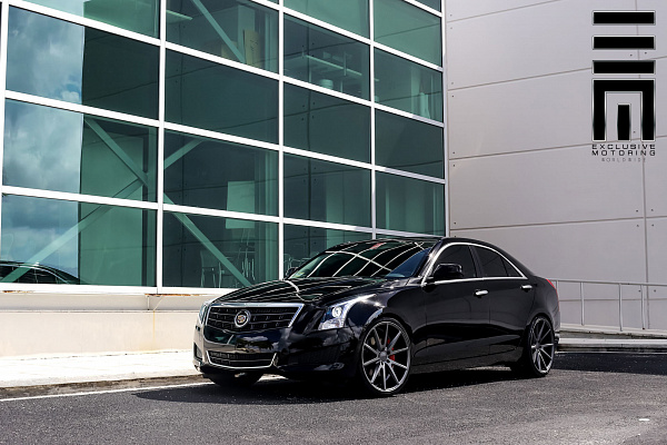Фото дисков Vossen VFS-1 Серебро на Cadillac ATS