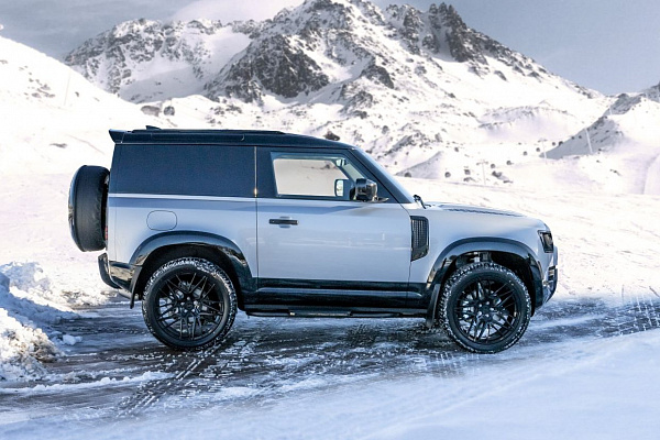 Фото дисков Bola FP1 Черный глянец на Land Rover Defender II