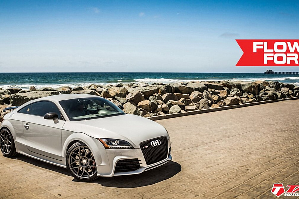 Фото дисков HRE FF01 Сатиновый графит на Audi TT (8J)