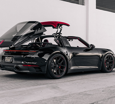 Фото дисков Brixton Forged CM5-RS на Porsche 911 VIII
