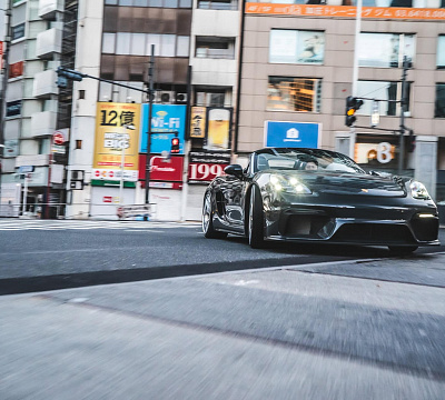 Фото дисков Brixton Forged CM5-R на Porsche Boxster IV