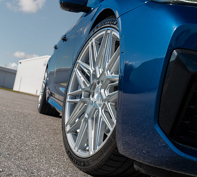 Фото дисков Vossen HF-7 на BMW 5/M5 (G30/F90)
