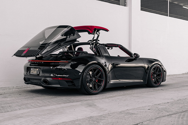 Фото дисков Brixton Forged CM5-RS Черный матовый на Porsche 911 VIII