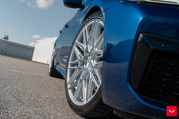 Фото дисков Vossen HF-7 Серебро на BMW 5/M5 (G30/F90)