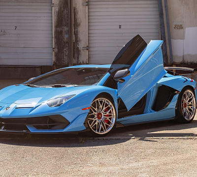 Фото дисков Anrky S1-X1 на Lamborghini Aventador