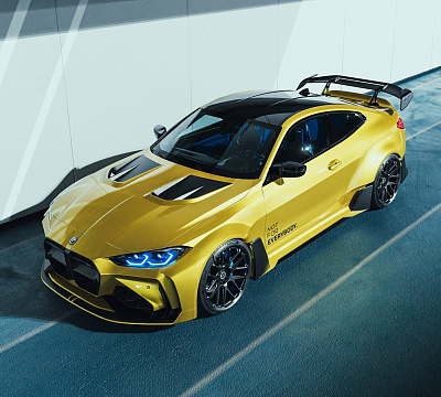 Фото дисков Brixton Forged TR08 на BMW 4/M4 (G22/G82)