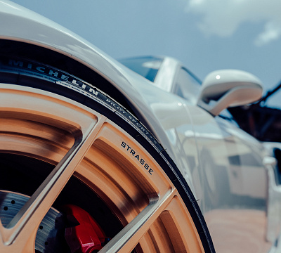 Фото дисков Strasse Wheels SM5RT Deep Concave Duoblock на Porsche 911 VII